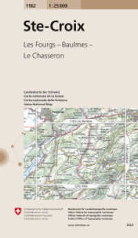 Landeskarte der Schweiz Ste-Croix : 1 : 25.000 (swisstopo) （2007）